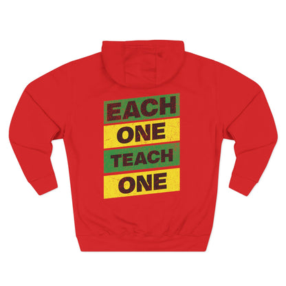 THE REVOLUTION WILL BE EDUCATED: THE EFFYC "EACH ONE TEACH ONE" HOODIE.